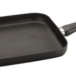 Asador de aluminio Vier modelo liso con mango de baquelita apto para inducción serie Genny - GarHome.
