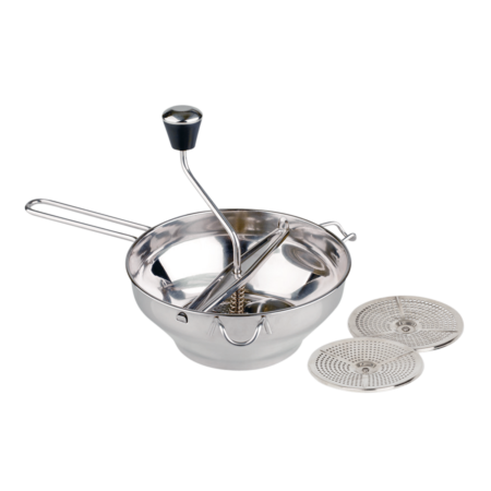 Pasapuré inox 2 discos