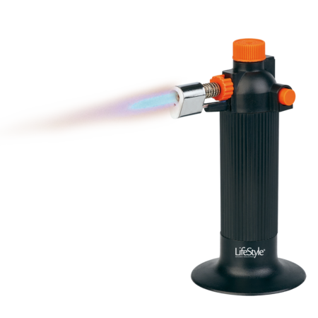 Soplete de repostería profesional LifeStyle con llama regulable y cierre de seguridad para caramelizar y flamber - GarHome.