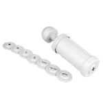 Churrera doméstica LifeStyle manual con varios discos intercambiables para hacer churros y pastas de té en casa - GarHome.