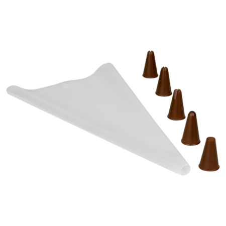 Manga de repostería profesional LifeStyle reutilizable de alta resistencia con interior liso para decoración y masas - GarHome.