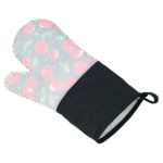 Guante de horno LifeStyle con palma de silicona antideslizante y protección textil para muñeca resistente al calor - GarHome.