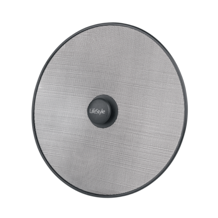 tapa antisalpicaduras acero inoxidable 29 cm frontal