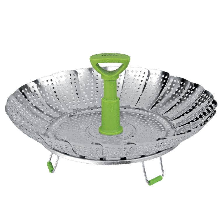 cestillo vaporero extensible acero inoxidable frente