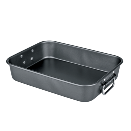 Bandeja de horno alta de gran capacidad Lifestyle con paredes profundas y antiadherente medidas 28-34-40cm - GarHome.