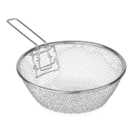 Cestillo freidor de acero inoxidable LifeStyle con asa plegable medidas 22-24-26cm - GarHome