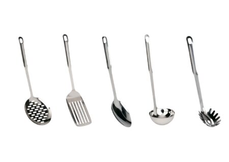 Juego de Utensilios de Cocina de Acero Inoxidable LifeStyle Suprem - Piezas Individuales y Lote Ahorro