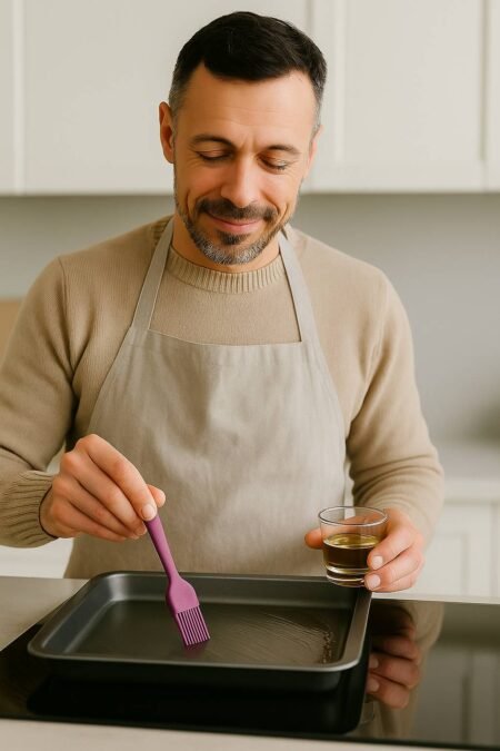 Pincel de silicona mini LifeStyle para detalles de repostería y engrasar moldes pequeños con precisión - GarHome.