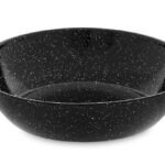 Gazpachera de acero esmaltado negro Vaello para guisos y arroces