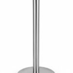 Portarrollos de cocina vertical de acero inoxidable Quttin con base estable 15x32cm