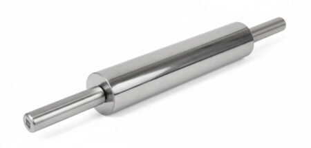 Rodillo de cocina de acero inoxidable profesional 44cm para repostería