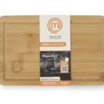 Tabla de cortar de bambú MasterChef pequeña 23x15cm para cocina - GarHome