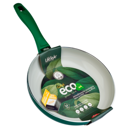 Lotes ahorro de 3 sartenes cerámicas LifeStyle libres de tóxicos especial inducción medidas 18-22-26cm y 22-26-30cm - GarHome.