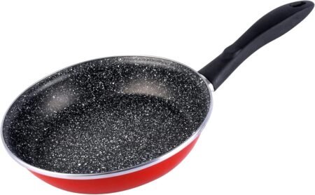 Lotes ahorro de 3 sartenes Magefesa K2 rojo de acero esmaltado vitrificado especial inducción en 5 medidas combinadas - GarHome.