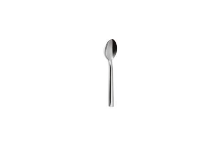 cuchara de café serie Alida Comas de acero inoxidable brillante
