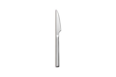 cuchillo chuletero compatible con series Hotel y Alida Comas de acero inoxidable brillante para carnes