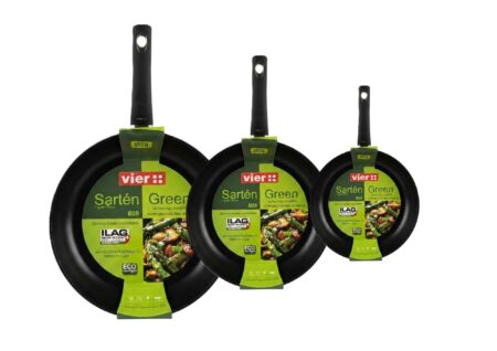 Pack Ahorro Sartenes Cerámicas Green Vier - Lotes de 3 Piezas ILAG Cerámico