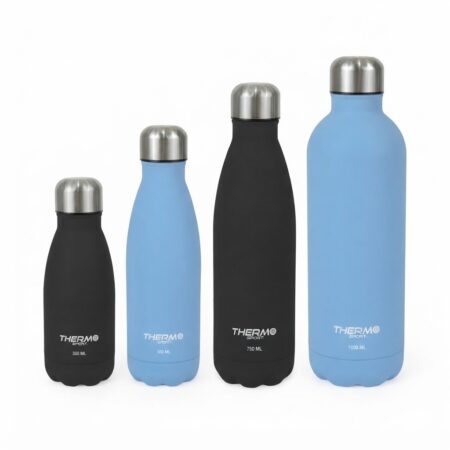Botella Termo Acero Inoxidable Soft Touch ThermoSport - Tamaños de 350, 500, 750 y 1000 ml en GarHome