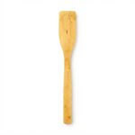 Pala estrecha artesana de 30 cm fabricada en madera de boj noble con diseño alargado y acabado de pieza única