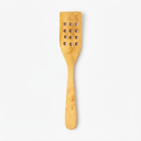 Pala con Agujeros de 32 cm de Madera de Boj - Pieza Única de Calidad Premium