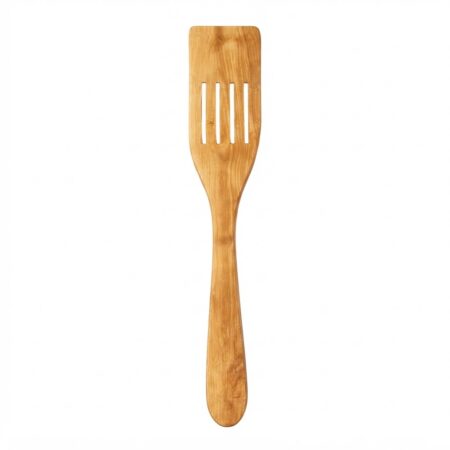 Pala con Ranuras de 32 cm de Madera de Boj - Pieza Única de Calidad Premium