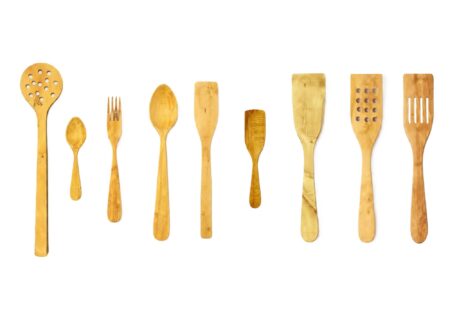 Pack Ahorro de Palas y Utensilios de Madera de Boj Artesanos - GarHome